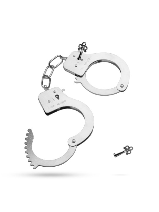 Easytoys Fetish - Metal Cuffs - Silver