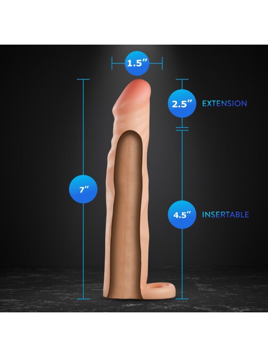 Blush - Performance Plus Siliconen Penis Extender - 6,3 cm