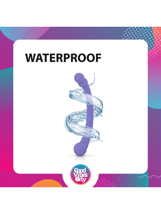 Good Vibes Only - Double End Vibrator Leah - Purple