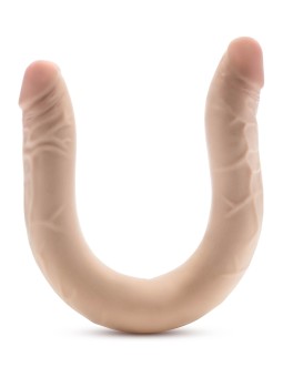 Dr Skin - Dr. Skin Plus 16,5” Buigzame Dubbele Dildo Beige