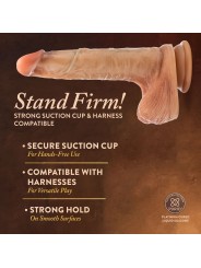 Blush - Renaissance DaVinci Sliding Foreskin Dildo - 20 cm