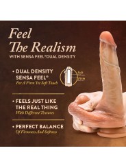 Blush - Renaissance DaVinci Sliding Foreskin Dildo - 20 cm