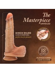 Blush - Renaissance DaVinci Sliding Foreskin Dildo - 20 cm