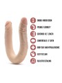 Dr. Skin – Plus 35.5 cm Flexible Double Dildo – Beige