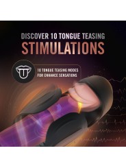 M for Men - Lickety Split Masturbator - Black