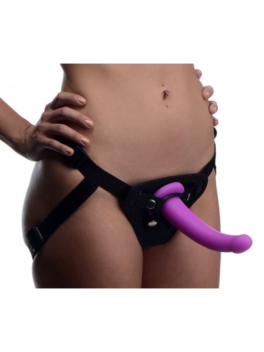 Navigator G-Spot Voorbinddildo Met Harnas