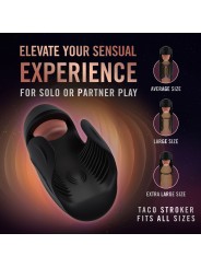 M for Men - Lickety Split Masturbator - Black