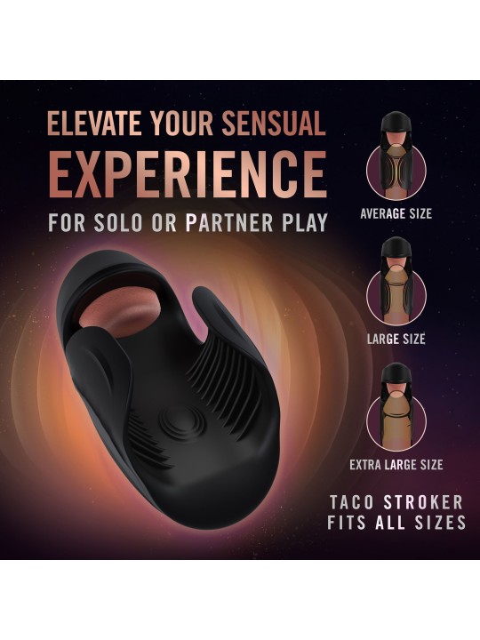 M for Men - Lickety Split Masturbator - Black