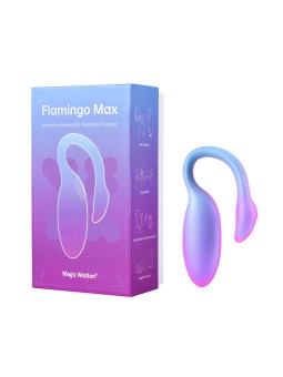 Magic Motion - Magic Flamingo Max Vibrating Egg - Blue