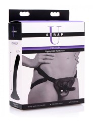 Master Series - Pegged Pegging Dildo with Harness