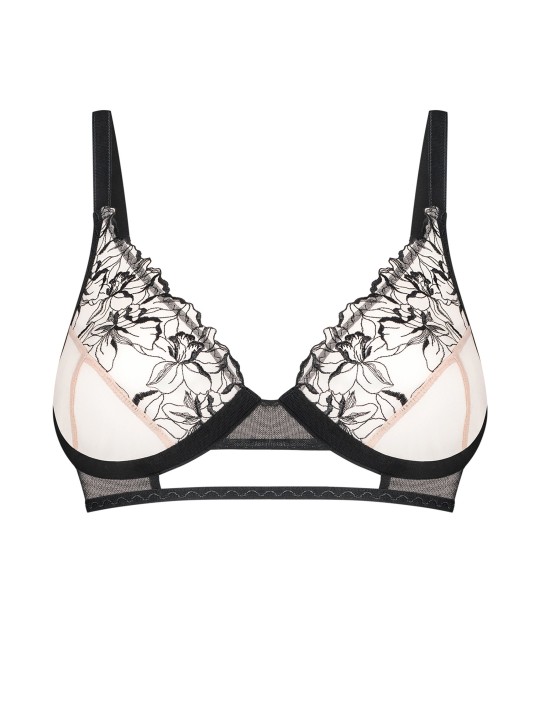 Obsessive - Exquisite Vila Blanes Bra - Black