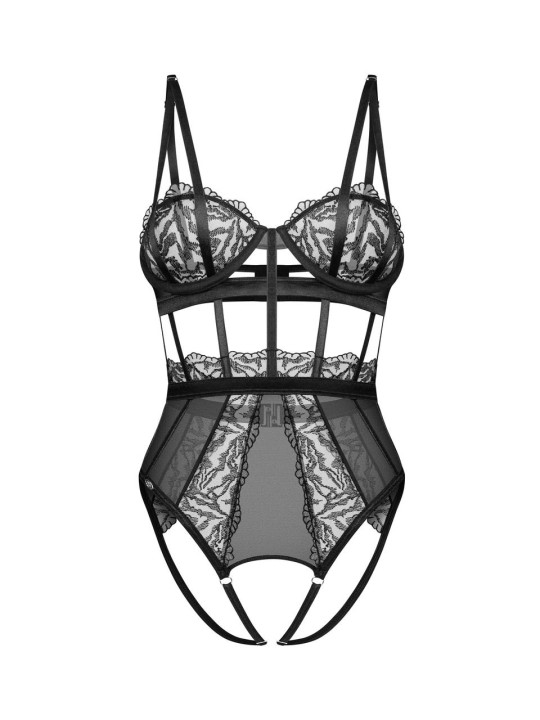 Obsessive – Bodysuit Open Crotch – Black