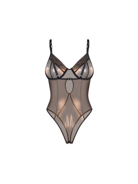 Obsessive – Soranna Crotchless Teddy – Brown