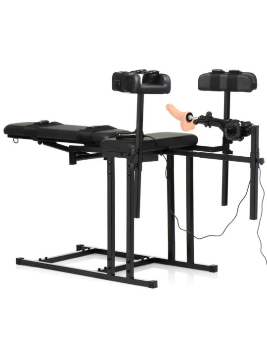 Obedience Chair with Sex Machine