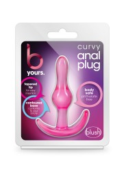B Yours - Gebogen Buttplug - Roze