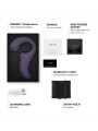 LELO - ENIGMA Double Sonic A-spot vibrator - Cyber Purple