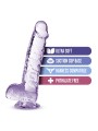 B Yours - Naturally Yours Crystalline Dildo Amethyst