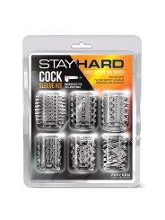 Blush - Stay Hard Penis Sleeve Kit Transparant