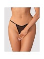 Obsessive - Oxaria Crotchless Thong - Black