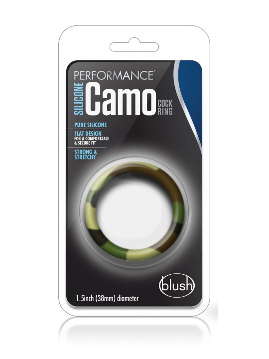 Blush - Performance Silicone Camo Cock Ring