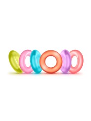 Blush - Play With Me King of the Ring Cockring Set 6 Stuks