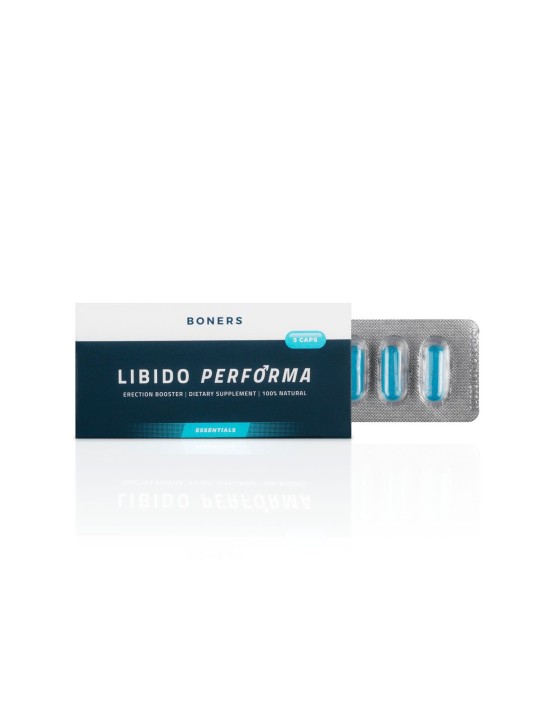 Boners - Libido Performa Herbal Supplement - 5 Pieces