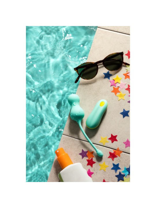 ROMP – Cello Vibrerende Love Egg – Turquoise