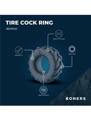 Boners Band Cockring - Grijs