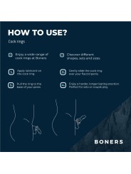 Boners Cockring Set 3-delig