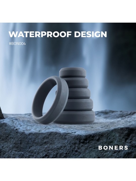 Boners 6-Delige Cockring Set