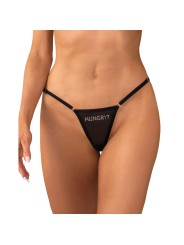 Obsessive - Violami Hungry Thong - Black
