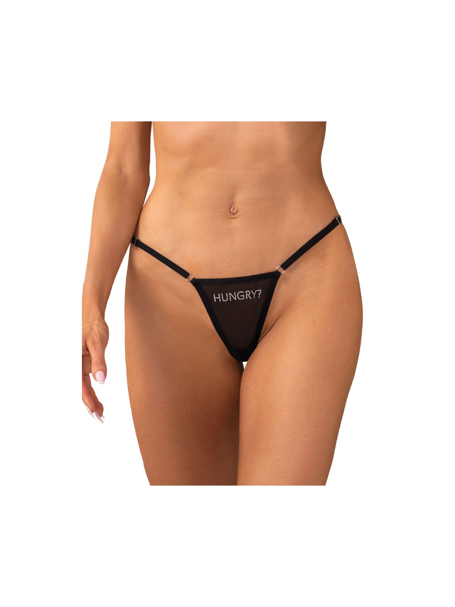 Obsessive - Violami Hungry Thong - Black