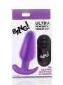 BANG! - Vibrerende Anaalplug met Afstandsbediening - Paars