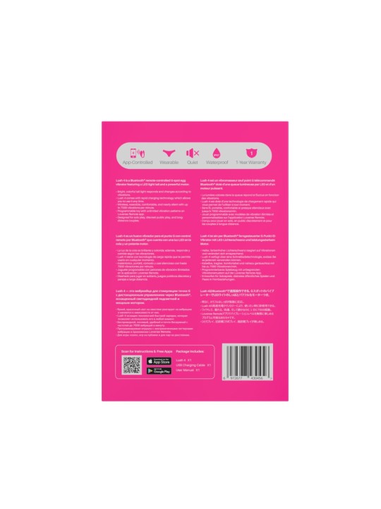 Lovense - Lush 4 Vibrating Egg