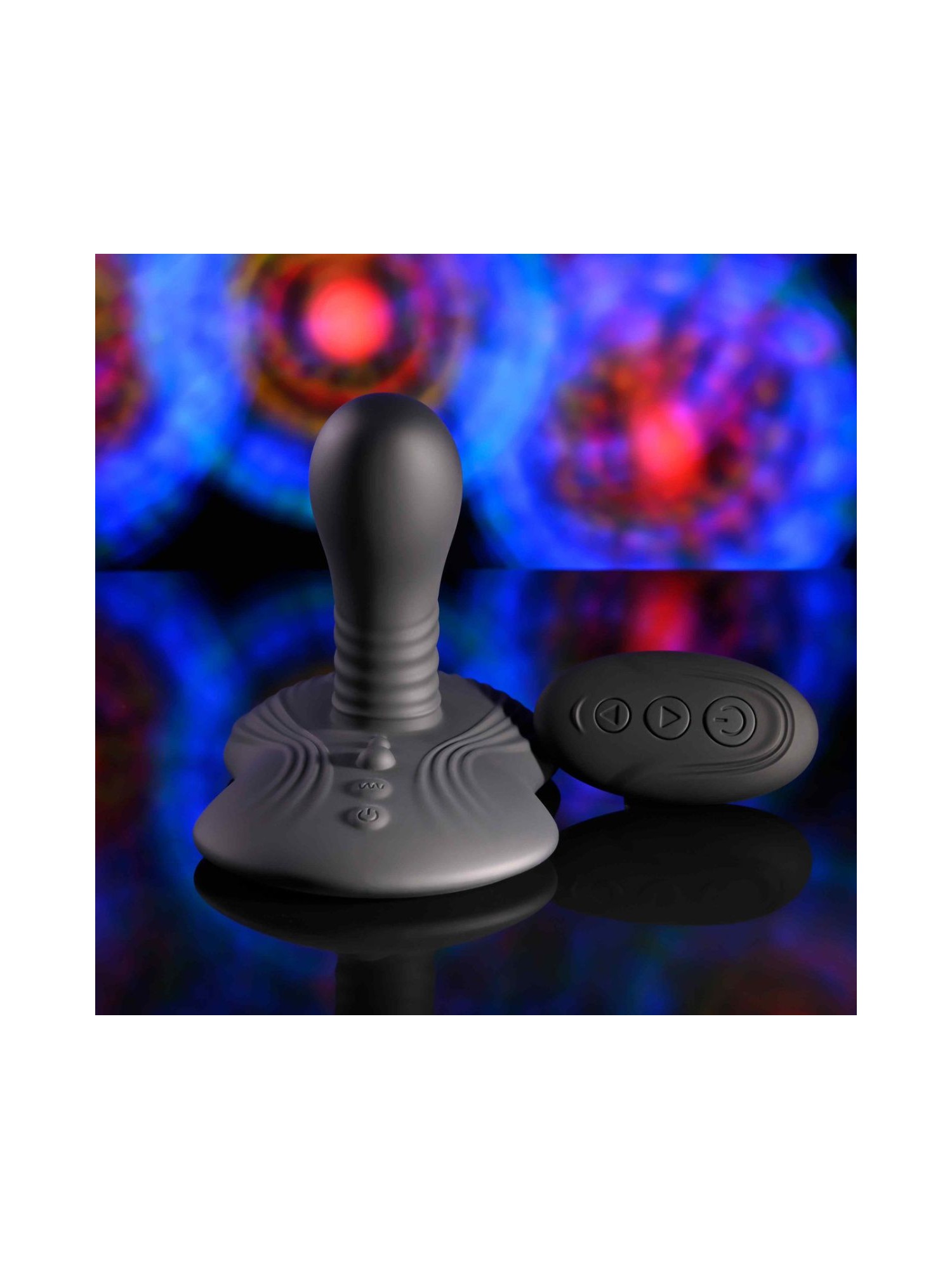 Playboy - Sittin' & Spinnin' Ride-On Vibrator - Black