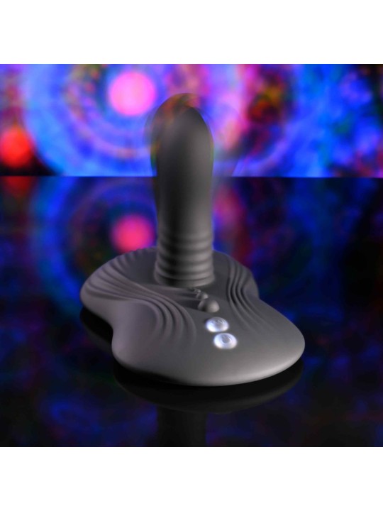 Playboy - Sittin' & Spinnin' Ride-On Vibrator - Black