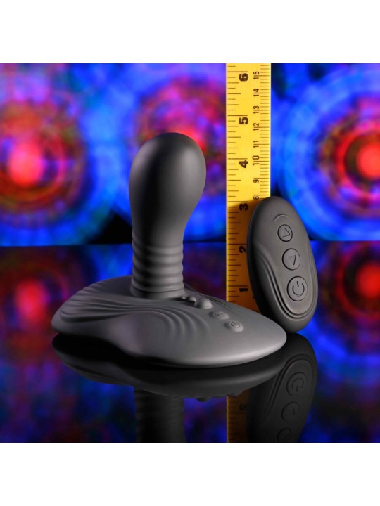 Playboy - Sittin' & Spinnin' Ride-On Vibrator - Black