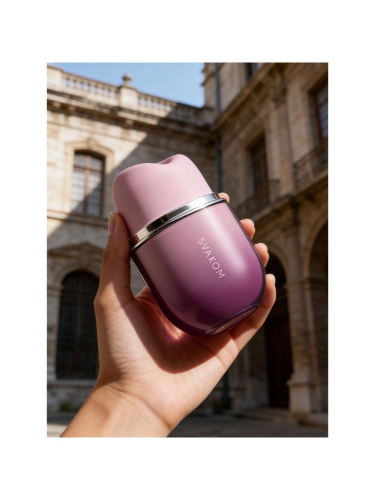 SVAKOM - Klitty Clitoral Stimulator - Dusty Lavender