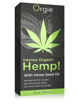 Intense Orgasm Hemp Gel - 15 ml