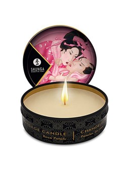 Shunga - Massage Candle Rose Petals/Aphrodisia - 30 ml