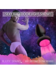 BOOTY SPARKS - Light Up Rechargeable & Small Size Anal Plug