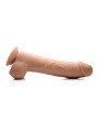 Loadz - Vibrerend Spuitend Dildo - 21,5 cm & Mediumkleurig