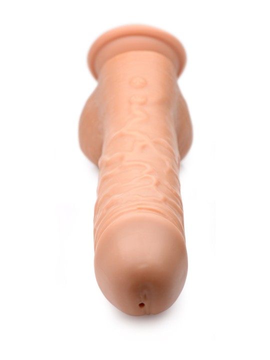Loadz - Vibrerend Spuitend Dildo - 21,5 cm & Mediumkleurig