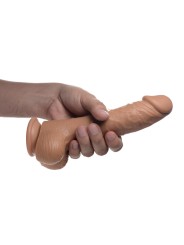 Loadz - Vibrerend Spuitend Dildo - 21,5 cm & Mediumkleurig