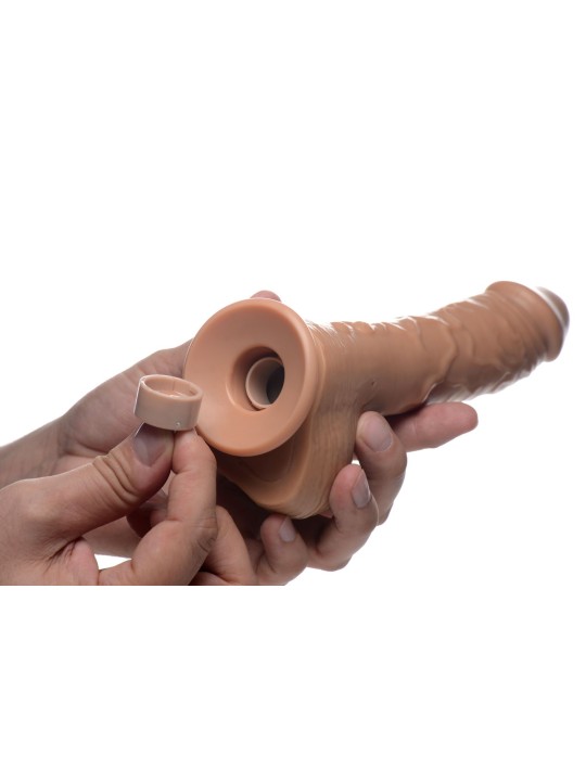 Loadz - Vibrerend Spuitend Dildo - 21,5 cm & Mediumkleurig