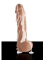 Loadz - Vibrerend Spuitend Dildo - 21,5 cm & Mediumkleurig