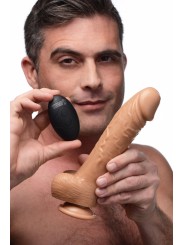 Loadz - Vibrerend Spuitend Dildo - 21,5 cm & Mediumkleurig