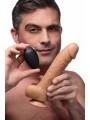 Loadz - Vibrerend Spuitend Dildo - 21,5 cm & Mediumkleurig