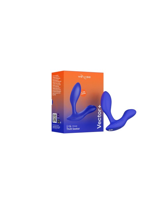 We-Vibe – VECTOR+ Prostaat Massager – Blauw