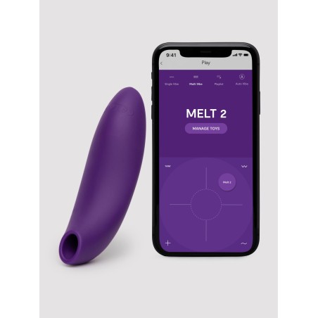 We-Vibe - Melt 2 App Controlled Clitorale Stimulator - Paars